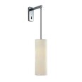 Azzardo sienas lampa Almeria White