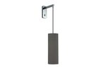 Azzardo sienas lampa Almeria Grey