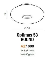 Azzardo потолочный светильник Optimus 53 цена и информация | Потолочные светильники | 220.lv