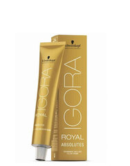 Matu krāsa Schwarzkopf Igora Royal Absolutes 8.50, 60 ml cena un informācija | Matu krāsas | 220.lv