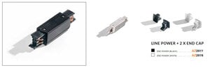 Azzardo комплект заделок и соединений, 3 шт. цена и информация | Монтируемые светильники, светодиодные панели | 220.lv