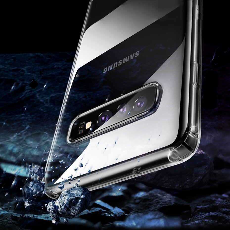 Baseus Simple Series vāciņš priekš Samsung Galaxy S10 caurspīdīgs cena un informācija | Telefonu vāciņi, maciņi | 220.lv