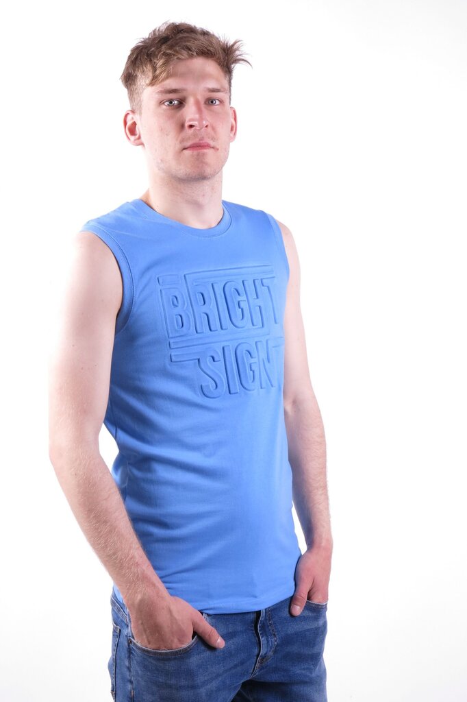 T-krekls bez piedurknēm BLUE SEVEN, zils cena un informācija | Vīriešu T-krekli | 220.lv
