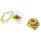 Pārtikas uzglabāšanas trauks sviestmaizēm XL Masterseal To Go, kvadrāts 1,3 L cena un informācija | Trauki pārtikas uzglabāšanai | 220.lv