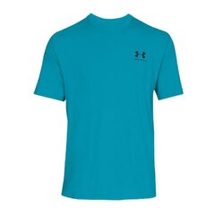 Sporta krekls Under Armour Left Chest Logo M 1326799-439, 47654 cena un informācija | Sporta apģērbs vīriešiem | 220.lv