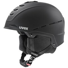 Лыжный шлем Uvex Legend 2.0, черный цена и информация | Лыжные шлемы | 220.lv