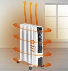 Elektriskais eļļas radiators ar ventilatoru Trotec TRH 22 E цена и информация | Обогреватели | 220.lv