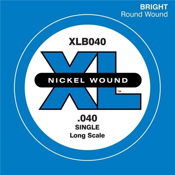 Basa stīga D'Addario XLB040 cena un informācija | Mūzikas instrumentu piederumi | 220.lv