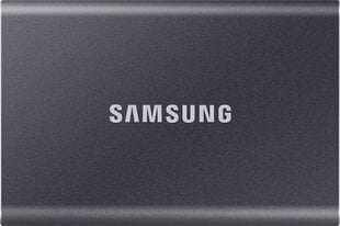 Samsung SSD T7 2TB, Pilka ((MU-PC2T0T/WW) cena un informācija | Samsung Datortehnika | 220.lv