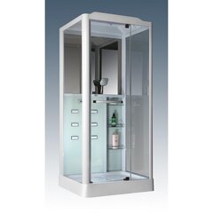Masāžas dušas kabīne SO126 labās puses 90x100 cena un informācija | Dušas kabīnes | 220.lv