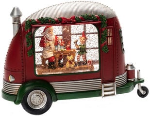 Новогоднее светящееся украшение Konstsmide Caravan with Santa цена и информация | NORDIC FOREST ДЕРЕВЯННЫЕ ПОДВЕСКИ ДЛЯ ПОДАРКОВ МИКС ИЗ 4 КОНСТРУКЦИЙ | 220.lv