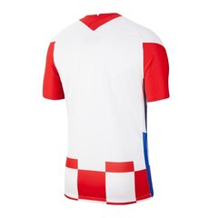Vīriešu sporta T-krekls Nike Croatia Breathe Stadium Home 20/21 M CD0695- 100 (65219) cena un informācija | Sporta apģērbs vīriešiem | 220.lv