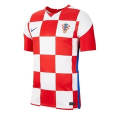 Vīriešu sporta T-krekls Nike Croatia Breathe Stadium Home 20/21 M CD0695- 100 (65219) cena un informācija | Nike Apģērbi, apavi, aksesuāri | 220.lv