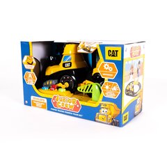 Vilciens ar gaismām un skaņām CAT Junior Crew, 82489 цена и информация | Игрушки для мальчиков | 220.lv