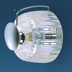 Sienas lampa G.LUX GZ-151/1 hroms цена и информация | Настенные светильники | 220.lv