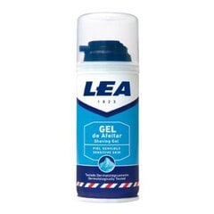 LEA skūšanās želeja jutīgai ādai 200 ml цена и информация | Косметика и средства для бритья | 220.lv