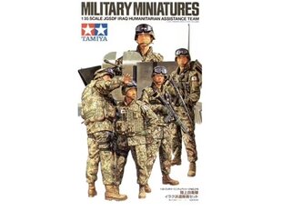 Сборная пластиковая модель Tamiya - JGSDF Iraq Humanitarian Assistance Team, 1/35, 35276 цена и информация | Конструкторы и кубики | 220.lv