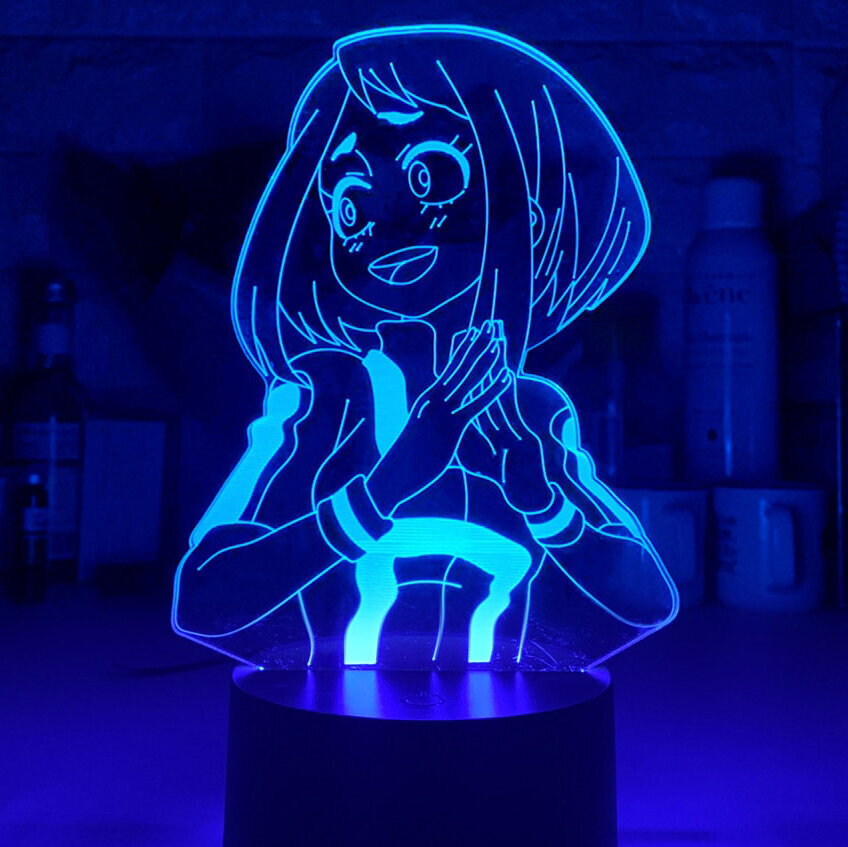 Lampa 3D Led My hero academia cena un informācija | Lampas bērnu istabai | 220.lv