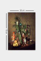 Reprodukcija Ziemassvētku priedes zariņš cena un informācija | Gleznas | 220.lv