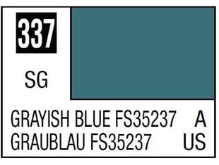 Краска Mr.Hobby - серия Mr.Color нитрокраска С-337 серо-голубая FS35237, 10 мл цена и информация | Принадлежности для рисования, лепки | 220.lv