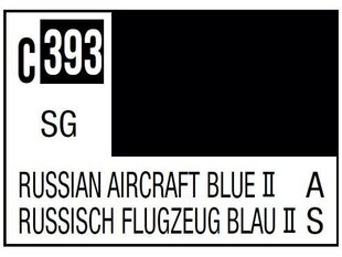 Mr.Hobby - Mr.Color C-393 Russian Aircraft Blue 2, 10ml cena un informācija | Modelēšanas un zīmēšanas piederumi | 220.lv