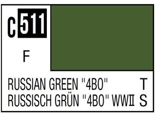 Mr.Hobby - Mr.Color C-511 Russian Green "4BO", 10ml cena un informācija | Modelēšanas un zīmēšanas piederumi | 220.lv