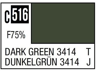 Mr.Hobby - Mr.Color C-516 Dark Green 3414, 10ml cena un informācija | Modelēšanas un zīmēšanas piederumi | 220.lv