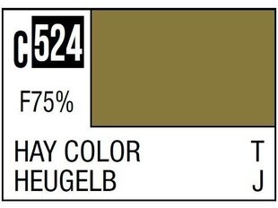 Краска Mr.Hobby - серия Mr.Color нитрокраска С-524 цвет сено, 10 мл цена и информация | Принадлежности для рисования, лепки | 220.lv