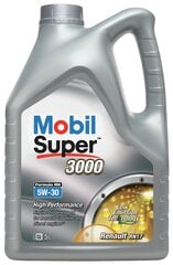 Motoreļļa Mobil Super 3000 F-RN 5W-30, 5L cena un informācija | Mobil Auto eļļas | 220.lv