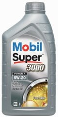 Motoreļļa Mobil Super 3000 F-F 5W-20, 1L cena un informācija | Mobil Auto preces | 220.lv