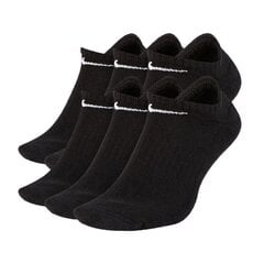 Спортивные носки для мужчин Nike Everyday Lightweight NS 6Pak M SX7679 010, черные цена и информация | Мужские носки | 220.lv