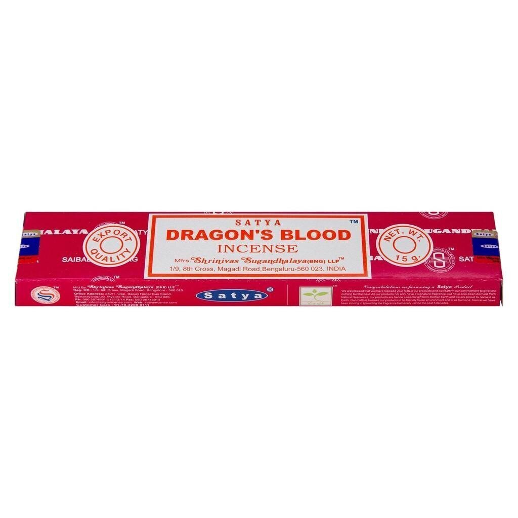 Vīraka kociņi Satya Dragon's Blood, 15 g cena un informācija | Mājas aromāti | 220.lv