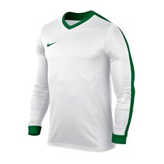 Футболка для мальчиков Nike JR Striker Dri Fit IV Jr 725977 102, бело-зеленая цена и информация | Рубашки для мальчиков | 220.lv