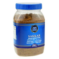 Nerafinēts niedru cukurs Sakkar Jaggery, Heera, 500 g cena un informācija | Pārtikas piedevas | 220.lv