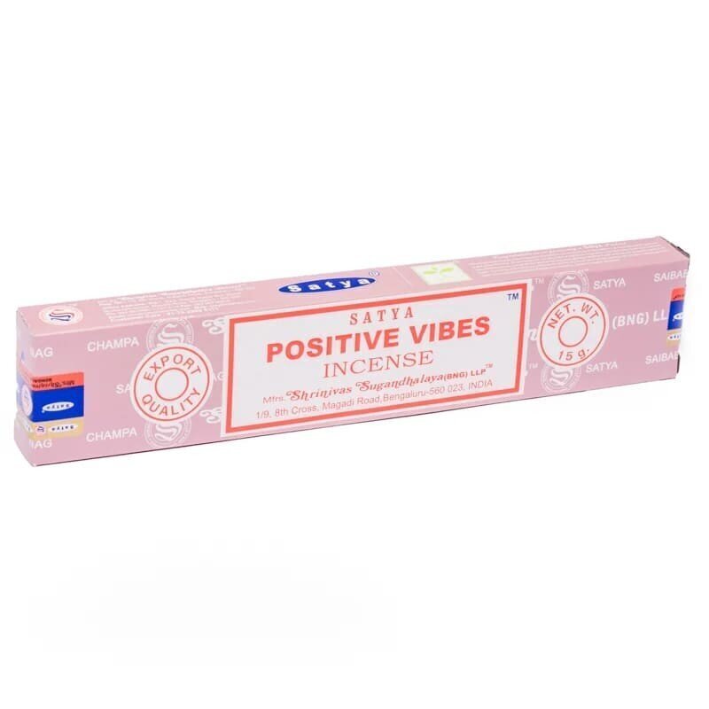 Vīraka kociņi Satya Positive Vibes, 15 g cena un informācija | Mājas aromāti | 220.lv