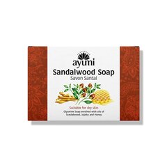 Ziepes ar sandalkoku sausai ādai Sandalwood Jojoba Ayumi, 100 g cena un informācija | Ziepes | 220.lv