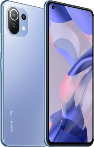 Xiaomi Mi 11 Lite NE 5G, 128 GB, Dual SIM, Blue цена и информация | Mobilie telefoni | 220.lv