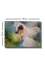 Репродукция Девушка и лошадь цена и информация | Картины | 220.lv