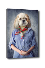 Репродукция Собака с одеждой цена и информация | Картины | 220.lv