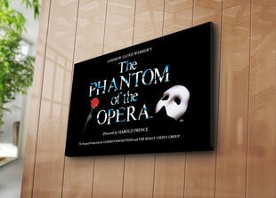 Reprodukcija The Phantom of the Opera cena un informācija | Gleznas | 220.lv