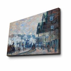 Репродукция La Gare Saint-Lazare (Клод Моне) цена и информация | Картины | 220.lv