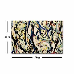 Reprodukcija Mural (Jackson Pollock) cena un informācija | Gleznas | 220.lv