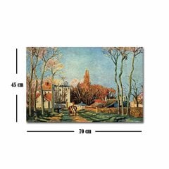 Reprodukcija Entrada a Voisins (Camille Pissarro) cena un informācija | Gleznas | 220.lv