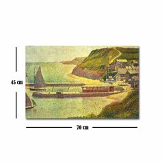 Reprodukcija Harbour at Port‑en‑Bessin at High Tide (Georges Seurat) cena un informācija | Gleznas | 220.lv