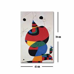 Репродукция Woman, bird, star (Joan Miro) цена и информация | Картины | 220.lv