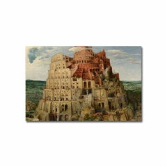 Репродукция La Torre di Babele (Pieter Bruegel) цена и информация | Картины | 220.lv