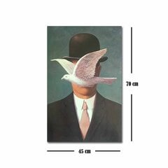 Reprodukcija Man in a bowler hat (Rene Magritte) цена и информация | Картины | 220.lv