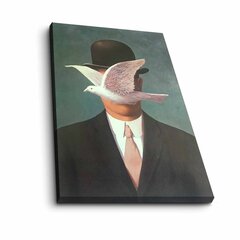 Reprodukcija Man in a bowler hat (Rene Magritte) cena un informācija | Gleznas | 220.lv