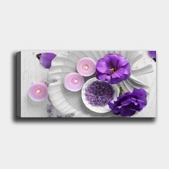 Reprodukcija Violeti ziedi cena un informācija | Gleznas | 220.lv