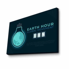 Репродукция Earth Hour цена и информация | Картины | 220.lv